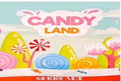آلبوم کاغذ دیواری کندی لند ، کاغذ دیواری CANDY LAND